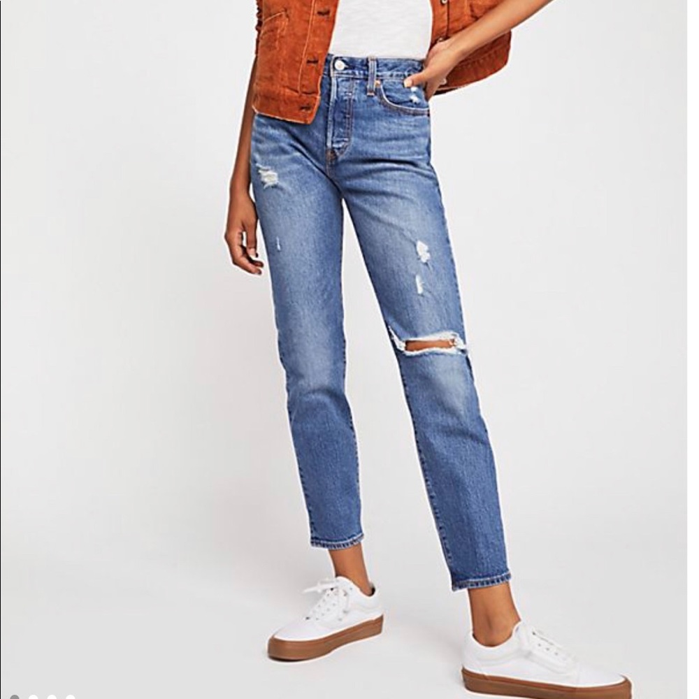Levi’s Wedgie 501 Vintage Jeans from Free People